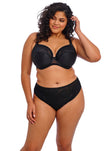 Nerina Stretch Plunge Bra - Black
