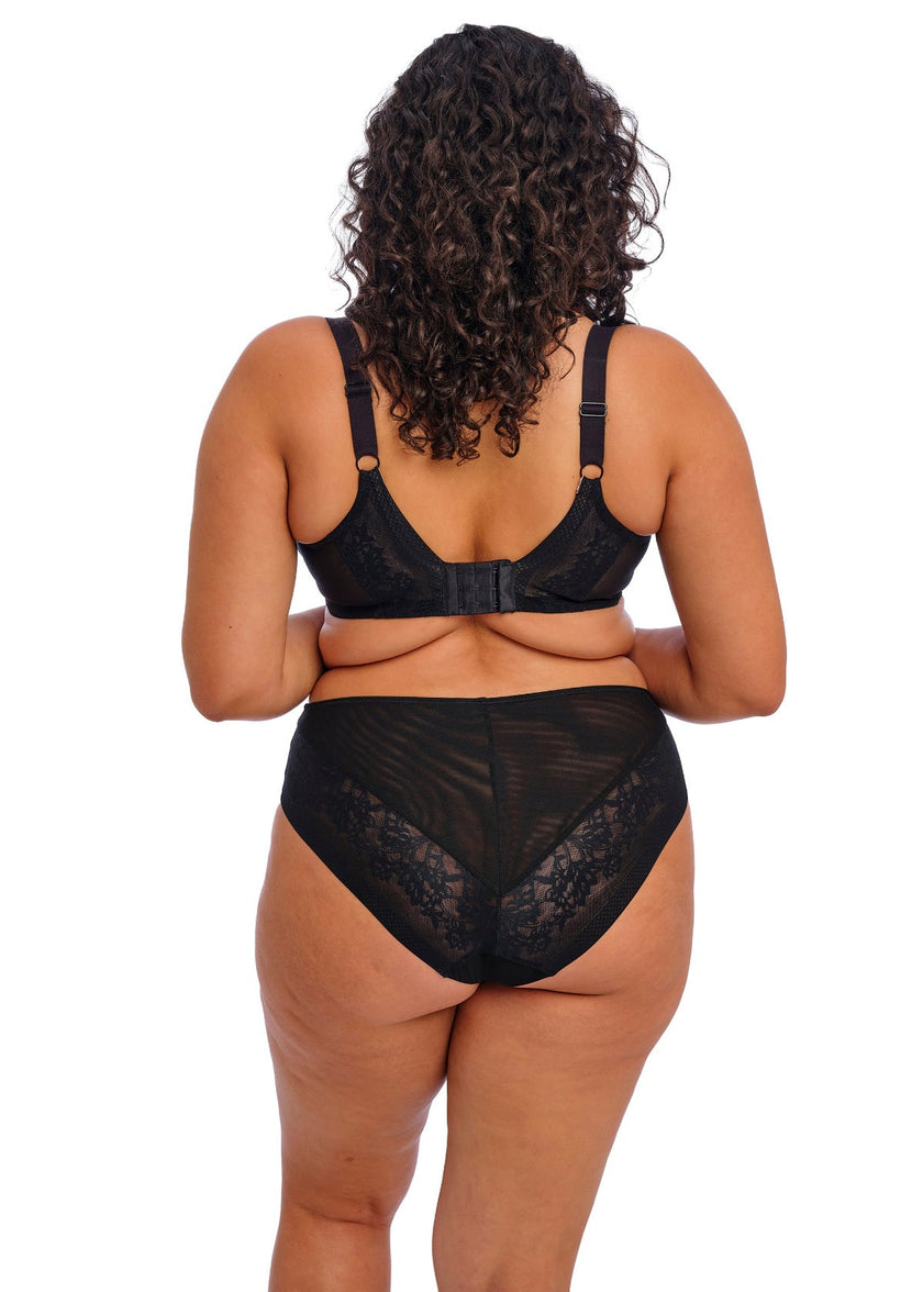 Nerina Stretch Plunge Bra - Black