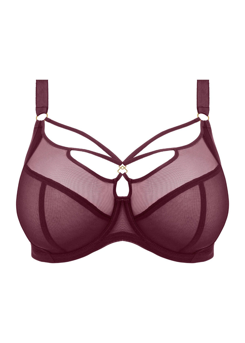 Sachi Plunge Bra - Cabernet