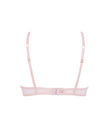 Marseille Embroidered Sheer Bra Red/Pink