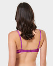 Catalina Bra Bright Violet/Sheer
