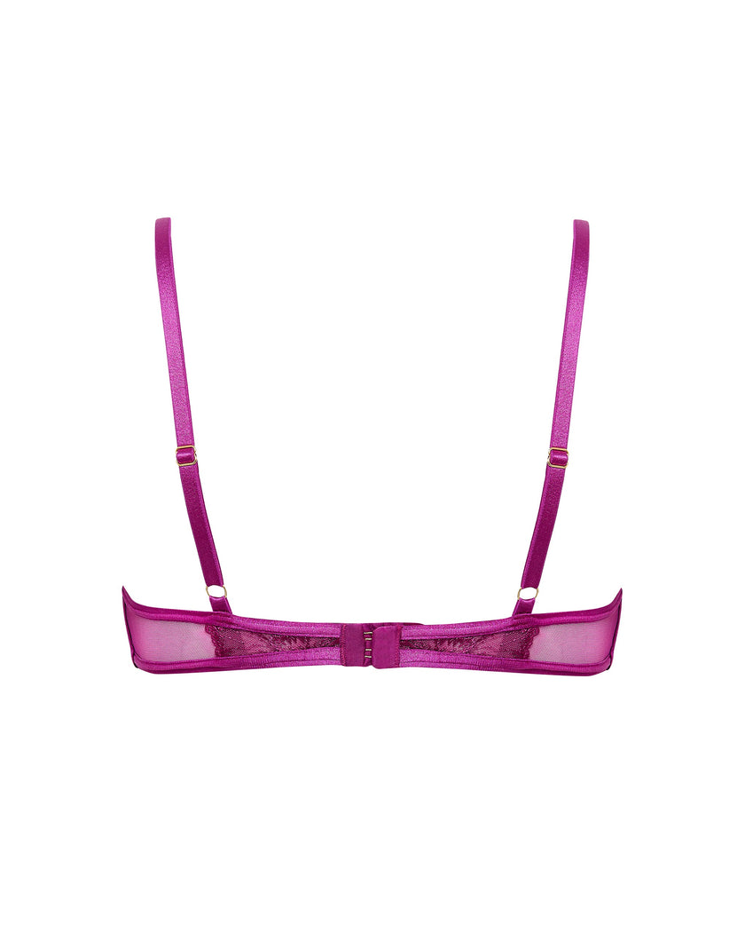 Catalina Bra Bright Violet/Sheer