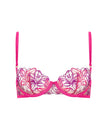 Lilly Bra Fuchsia Pink/Bright Violet/Sheer