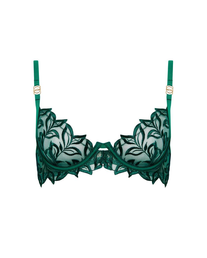 Isadora Bra Aventurine Green