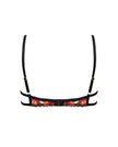 Calista Wired Bra Black/Red