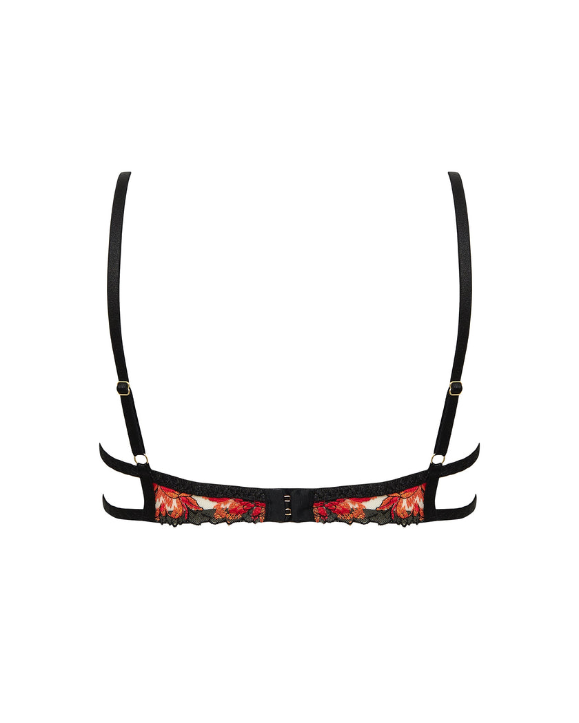 Calista Wired Bra Black/Red