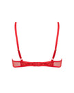 Catalina Wired Bra Red/Sheer
