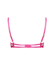 Leonora Wired Bra Fuchsia Pink/Sheer
