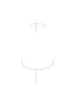 Marli Diamond Lattice Bra Gold