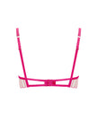 Imogen Embroidered Sheer Bra Pink