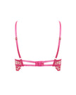 Marisa Embroidered Sheer Bra Pink
