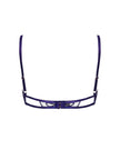 Beatrix Wired Bra Acai Purple/Sheer