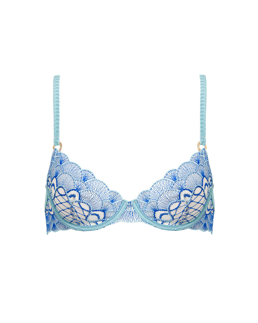 Elina Wired Bra Egyptian Blue/Island Paradise Blue/Sheer