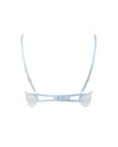 Marisa Embroidered Sheer Bra Blue