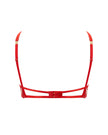 Lavanya Embroidered Longline Bra Red