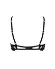 Marian Embroidered Bra Black