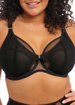Kintai Plunge Bra - Black