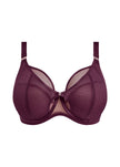Kintai Plunge Bra - Blackberry