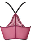 Superboost Lace Deep V Bra - Purple Potion