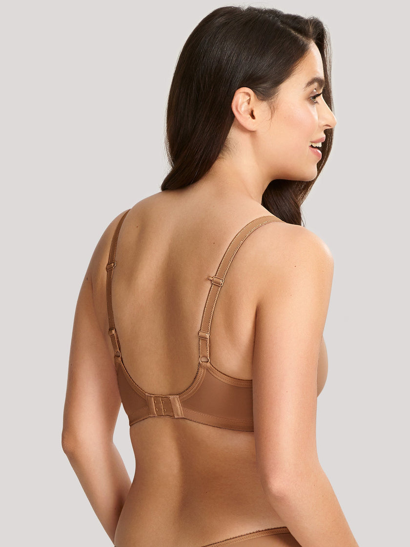 Cari Moulded Spacer T-Shirt Bra - Caramel