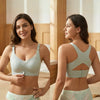 Elegant Lace Front Hook Posture Sports Bra