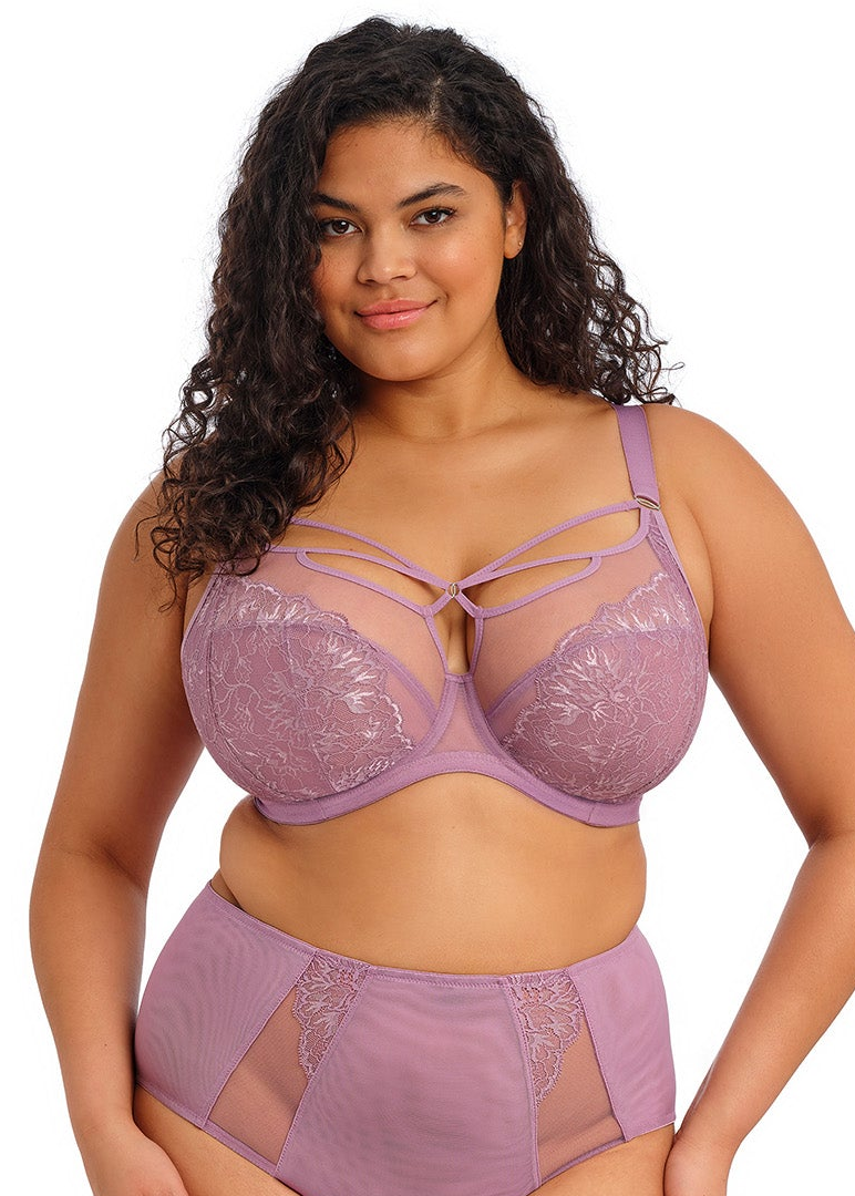 Brianna Plunge Bra - Heather
