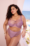 Brianna Plunge Bra - Heather