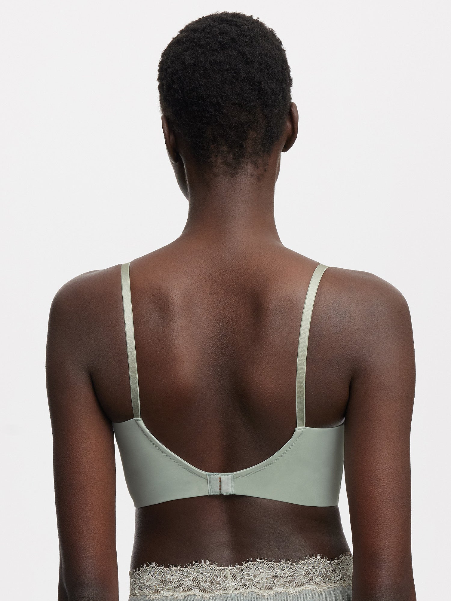 Entice Longline Lightly Lined Bra - Frosted Jade