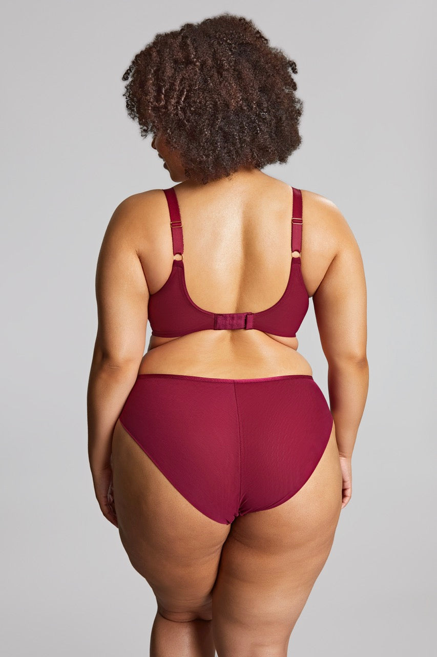 Natalia Full Cup Bra - Bordeaux