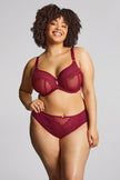 Natalia Full Cup Bra - Bordeaux