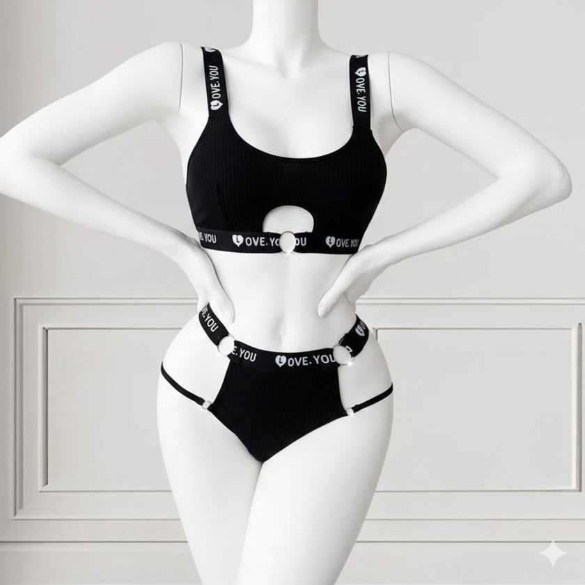 Lace Lingerie Set – Embroidered Bra & Panty | Lingeress