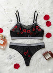 Lace Lingerie Set – Embroidered Bra & Panty | Lingeress