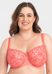Perla Full Cup Bra - Soft Coral