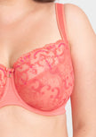 Perla Full Cup Bra - Soft Coral