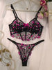 Lace Lingerie Set – Embroidered Bra & Panty | Lingeress