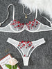 Lace Lingerie Set – Embroidered Bra & Panty